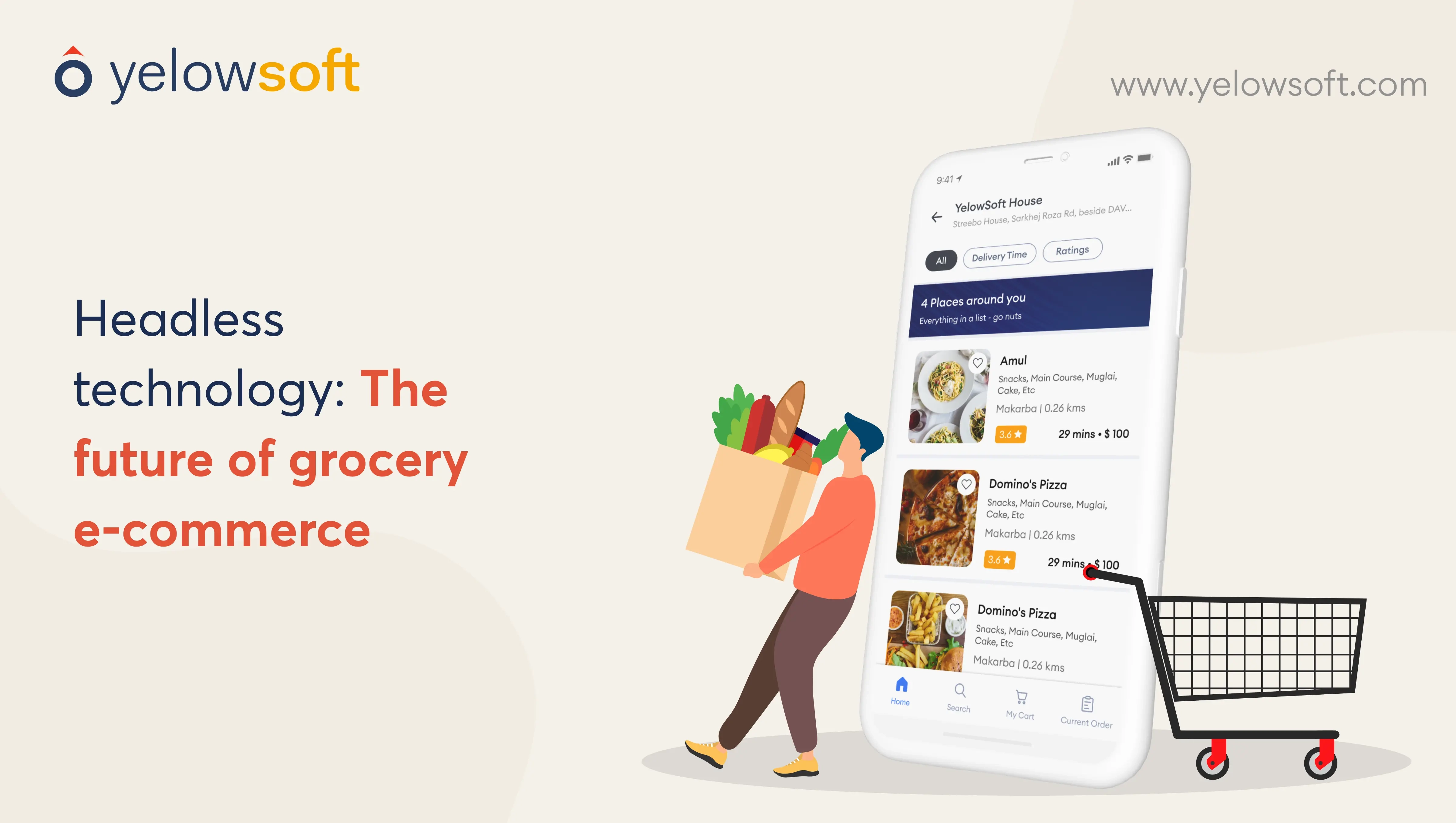 How To Revolutionize Grocery Delivery With Headless Tech