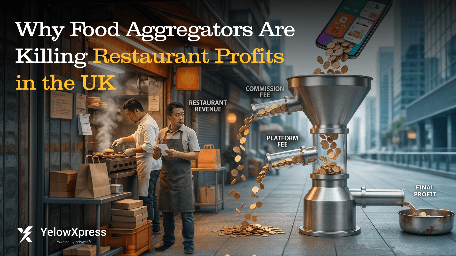 Why Food Aggregators Are Killing Restaurant Profits in the UK