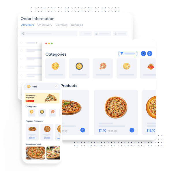 Pizza Ordering & Delivery Solution, POS Software | YelowXpress