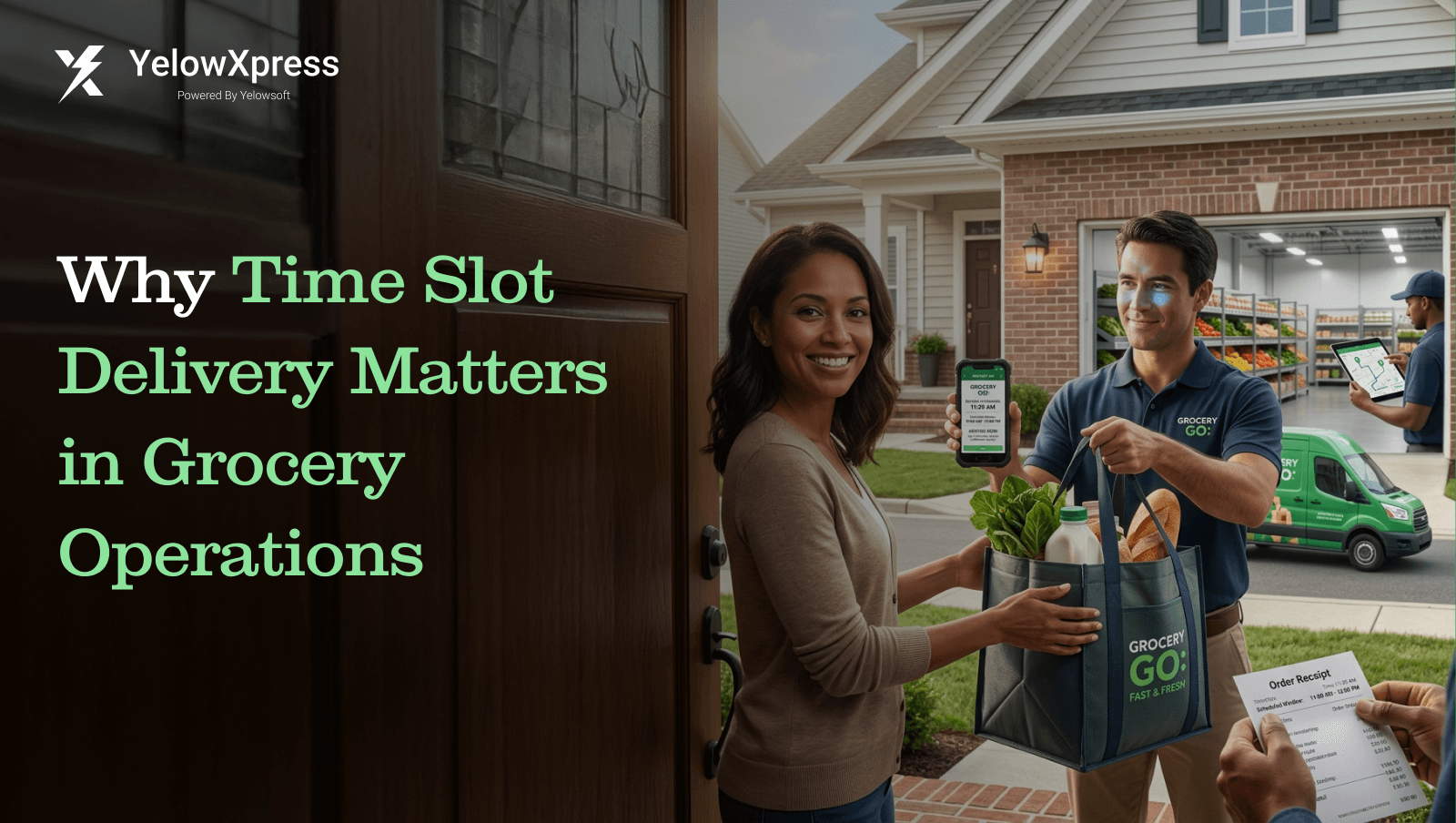 Why Time Slot Delivery Matters in Grocery Operations | YelowXpress